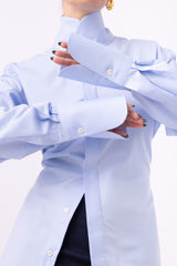 CAMICIA COREANA AZZURRA