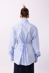 CAMICIA COREANA AZZURRA