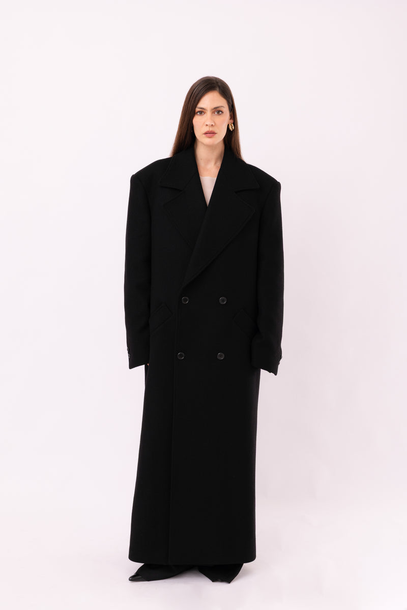 CAPPOTTO OVERSIZE NERO