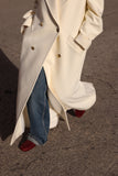 OVERSIZED IVORY COAT