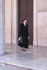 BLACK OVERSIZED COAT
