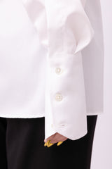 CAMICIA LONG COLLAR - BIANCA