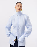 CAMICIA COREANA AZZURRA
