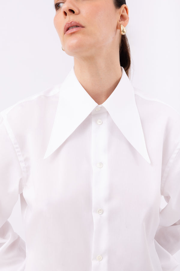 MINI LONG COLLAR BIANCA