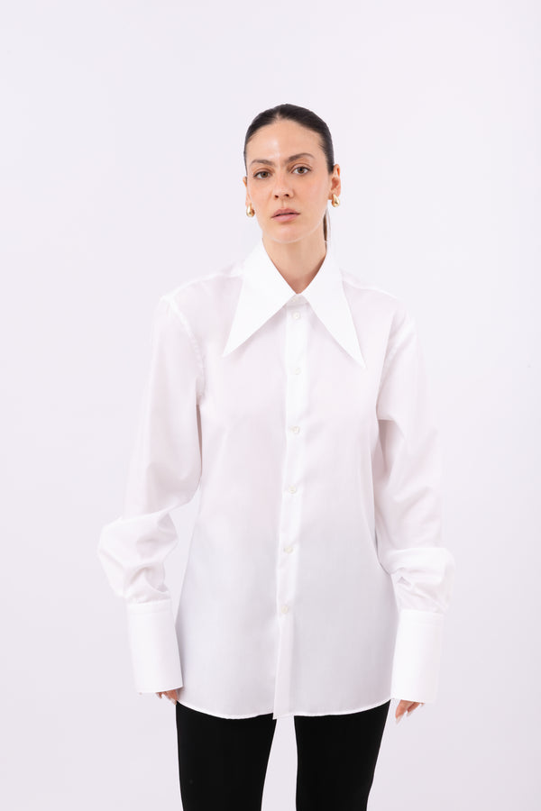 MINI LONG COLLAR BIANCA