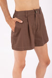 SHORTS PANTS  BROWN CHOCOLATE