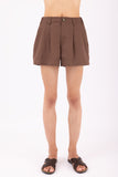 SHORTS PANTS  BROWN CHOCOLATE